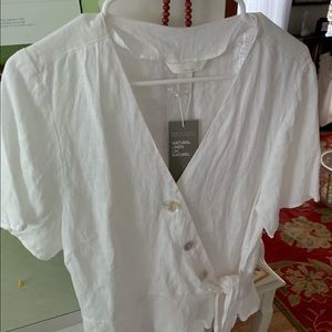 H&M cute wrap top. New with tags